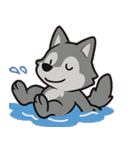 オオカミのキレ気味つぶやき便@SFW（個別スタンプ：4）