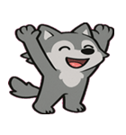 オオカミのキレ気味つぶやき便@SFW（個別スタンプ：7）