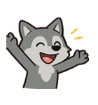 オオカミのキレ気味つぶやき便@SFW（個別スタンプ：8）
