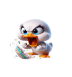 私の白鳥、泣きたいよ（個別スタンプ：2）