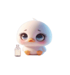 私の白鳥、泣きたいよ（個別スタンプ：10）