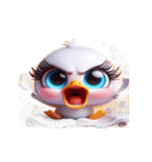 私の白鳥、泣きたいよ（個別スタンプ：26）