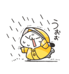 秋を楽しむゆるうさ達のスタンプ（個別スタンプ：31）
