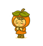 五條市のかわいい柿キャラクター（個別スタンプ：10）