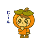 五條市のかわいい柿キャラクター（個別スタンプ：11）