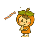 五條市のかわいい柿キャラクター（個別スタンプ：23）