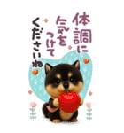 豆柴んず♡長文♡北欧風スタンプ（個別スタンプ：21）