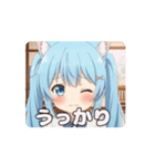 ありさツインテールアニメーション（個別スタンプ：4）