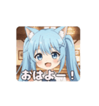 ありさツインテールアニメーション（個別スタンプ：13）
