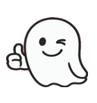 オバケのぬるっと出没便@SFW（個別スタンプ：8）