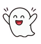 オバケのぬるっと出没便@SFW（個別スタンプ：14）