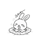 うさにゃんの動物スタンプ（個別スタンプ：2）