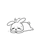 うさにゃんの動物スタンプ（個別スタンプ：21）