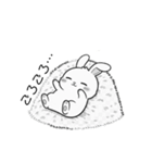 うさにゃんの動物スタンプ（個別スタンプ：30）
