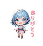 美しき雪女のときめき（個別スタンプ：3）