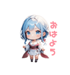 美しき雪女のときめき（個別スタンプ：6）