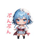 美しき雪女のときめき（個別スタンプ：15）