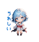 美しき雪女のときめき（個別スタンプ：18）