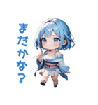 美しき雪女のときめき（個別スタンプ：32）