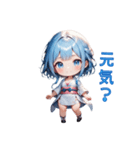 美しき雪女のときめき（個別スタンプ：34）