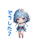 美しき雪女のときめき（個別スタンプ：36）