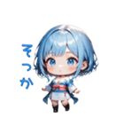 美しき雪女のときめき（個別スタンプ：40）