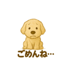 ふわふわぬいぐるみ犬のスタンプ（個別スタンプ：29）