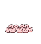 おちびのぶた（個別スタンプ：40）
