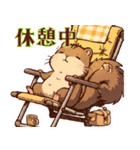 リスと過ごす秋の毎日（個別スタンプ：31）