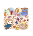 秋の★お姉さん（個別スタンプ：25）
