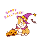 秋もコーギーが可愛い（個別スタンプ：1）