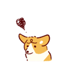 秋もコーギーが可愛い（個別スタンプ：9）