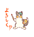 秋もコーギーが可愛い（個別スタンプ：10）