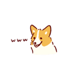 秋もコーギーが可愛い（個別スタンプ：15）