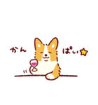 秋もコーギーが可愛い（個別スタンプ：31）