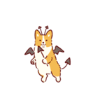 秋もコーギーが可愛い（個別スタンプ：39）