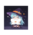 Halloween Witches（個別スタンプ：11）
