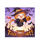 Halloween Witches（個別スタンプ：15）