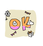 ハロウィンねこねーこ（個別スタンプ：19）