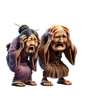 仲良し爺さんと婆さん！第二話！悪いw（個別スタンプ：11）