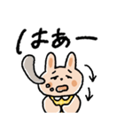 しっかり感情♡カラフルうさぎ（個別スタンプ：16）