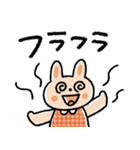 しっかり感情♡カラフルうさぎ（個別スタンプ：20）
