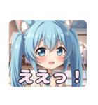 みなみとありさのツインテールセット（個別スタンプ：10）