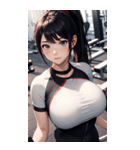 肉肉フィットネスコーチ1写真（個別スタンプ：2）