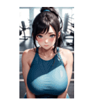 肉肉フィットネスコーチ1写真（個別スタンプ：4）