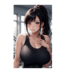 肉肉フィットネスコーチ1写真（個別スタンプ：6）