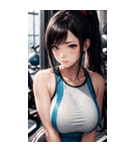 肉肉フィットネスコーチ1写真（個別スタンプ：11）