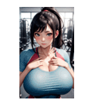 肉肉フィットネスコーチ1写真（個別スタンプ：13）