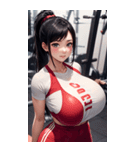 肉肉フィットネスコーチ1写真（個別スタンプ：14）