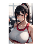 肉肉フィットネスコーチ1写真（個別スタンプ：15）